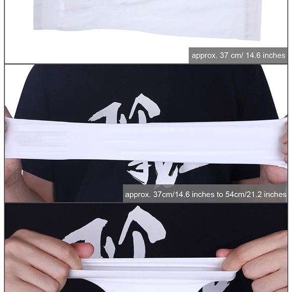 New 7 pairs in arm sleeves-black - Picture 4 of 6